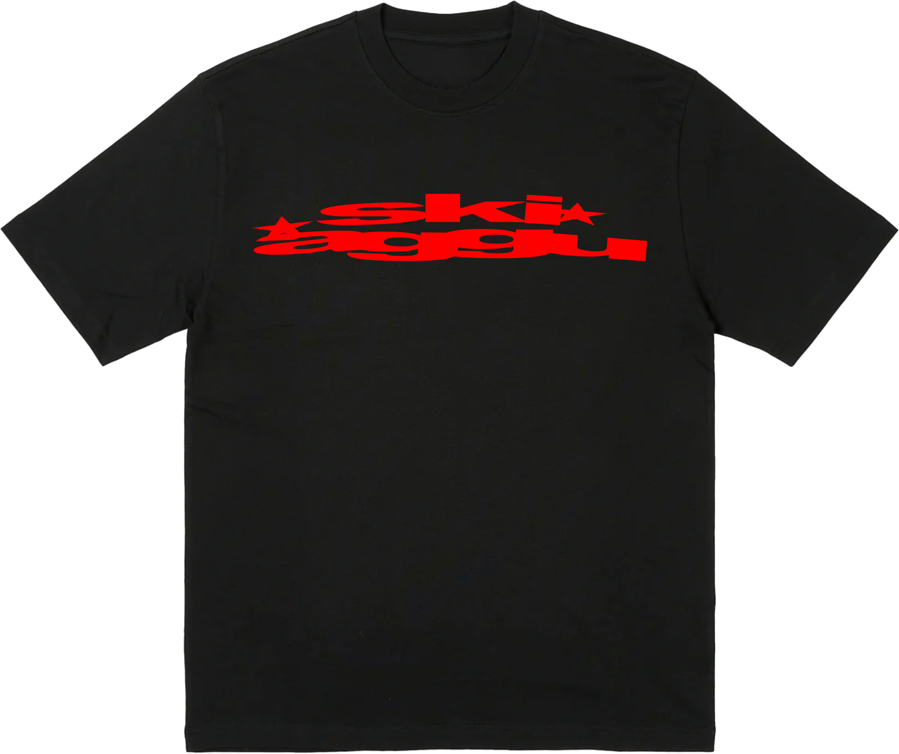 T-Shirt: Ski Aggu Rot